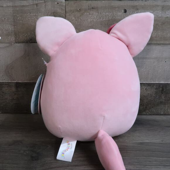 Squishmallow 8" Miracle The Pink Fox Bow Plush - Picture 2 of 4